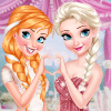 Anna And Elsa Glittery Bridesmaids