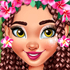 Moana Stylish Tropical Flowers