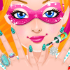 Super Barbie's Manicure